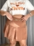 Short Saia Plus Size Plissado