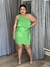 Vestido Plus Size Com Amarração
