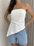 Blusa tomara que caia canelado - comprar online