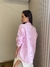 Camisa Listrada Rosa na internet