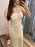 Vestido Lara Tricot Bege na internet