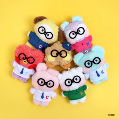 BT21 MININI PLUSH KEYRING [PREPPY]