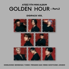 ATEEZ(에이티즈) 11TH MINI ALBUM [GOLDEN HOUR : Part.2] (DIGIPACK Ver.) RANDOM