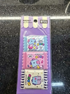 [PRONTA ENTREGA] MAGNET JELLY CANDY BT21 - Loja | Kpop and You Shop 