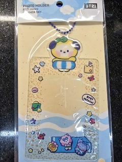 [PRONTA ENTREGA] PHOTO HOLDER BT21 MININI SUMMER SKY na internet