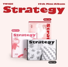 TWICE 14th Mini Album STRATEGY (Step1 ver. / Step2 ver. / Step3 ver.) RANDOM