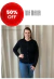 Casaqueto Malha Botoes Plus Size