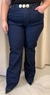 Calça Jeans Reta Com Cinto Plus Size