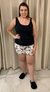 Pijama Regata Shorts Estampado Plus Size