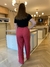 Pantalona Texturizada - Via Maior Moda Plus Size