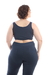 Top Fitness Ziper Frente Plus Size