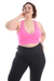 Imagem do Top Fitness Nadador Decote V Plus Size