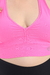 Top Fitness Nadador Decote V Plus Size