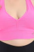 Top Fitness Nadador Decote V Plus Size