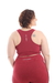 Top Fitness Nadador Friso Plus Size na internet