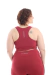 Top Fitness Nadador Friso Plus Size na internet