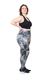 Legging Fitness Estampada Plus Size na internet