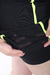 Imagem do Shorts Saia Fitness Friso Neon Plus Size