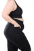 Leg Fitness com Bolsos Plus Size - Via Maior Moda Fitness Plus Size