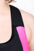 Top Fitness Faixas Color Middle Size - Via Maior Moda Fitness Plus Size