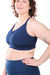 Top Fitness Drapeado Middle Size - Via Maior Moda Fitness Plus Size