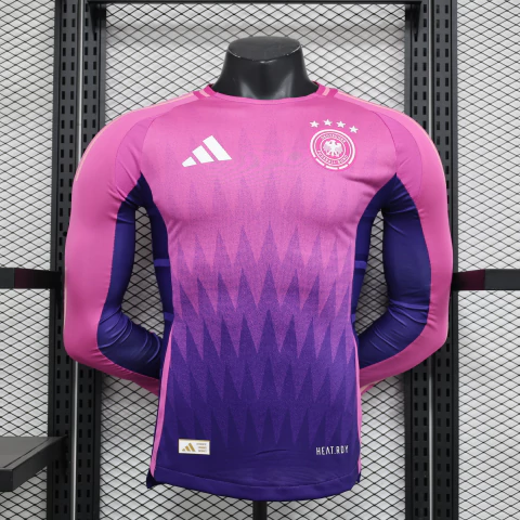 Camiseta Player Alemania Suplente Manga Larga 2024-2025