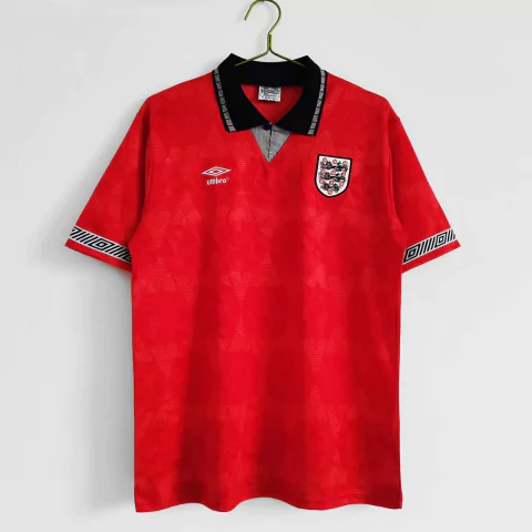 Camiseta Retro Inglaterra Suplente 1990