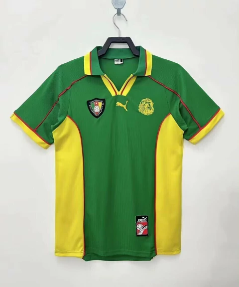 Camiseta Retro Camerún Titular 1998