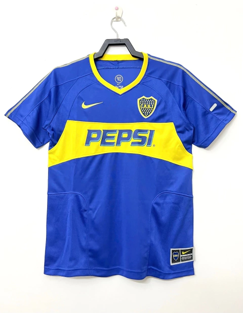 Camiseta Retro Boca Juniors Titular 2003