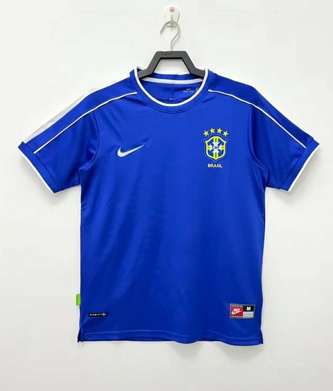 Camiseta Retro Brasil Suplente 1998