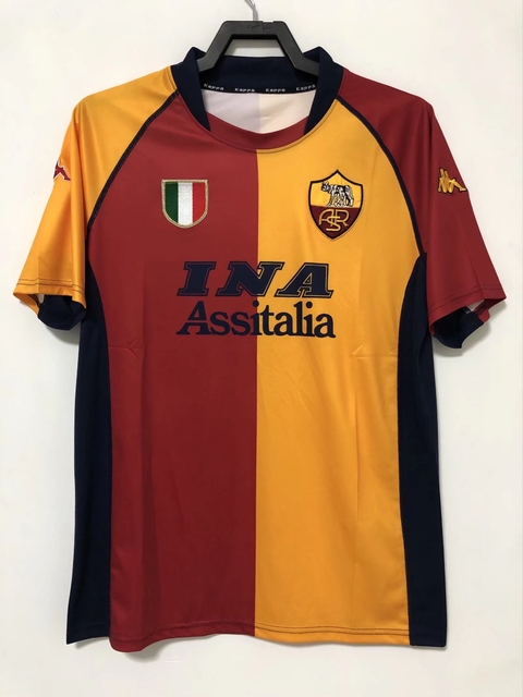 Camiseta Retro Roma Titular 2000