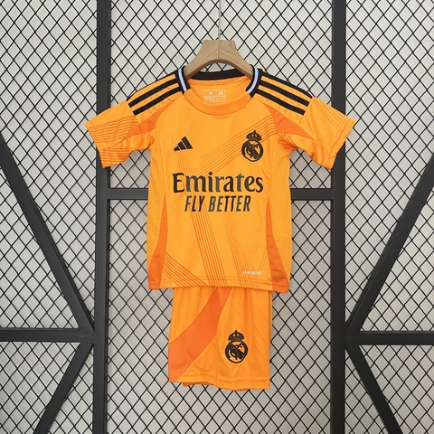 Conjunto Kids Real Madrid Suplente 2024-2025