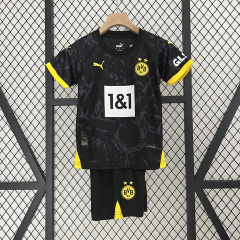 Conjunto Kids Borussia Dortmund Suplente 2023-2024
