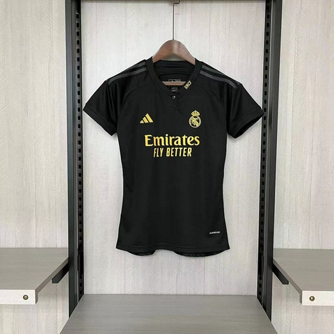 Camiseta Fan Real Madrid Tercera 2023-2024 Mujer