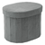 Puff Plegable Ovalado