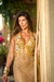 Vestido crochê Melina furta-cor Gold na internet