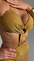 Vestido Angel Dourado - loja online