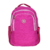MOCHILA DE COSTAS ROSA COM BRANCO
