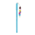 CANETA E MARCA TEXTO TUTTI FRUTTI CA0512 BRW - comprar online
