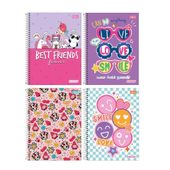 CADERNO 20MAT. SHOW FEMININO TILIBRA