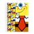 CADERNO ESPIRAL UNIV 10M. 160FLS BOB ESPONJA JANDAIA na internet