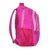 MOCHILA DE COSTAS ROSA COM BRANCO - comprar online