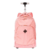 MOCHILA DE RODINHA CAR 2C ROL METAL ROSA SESTINI