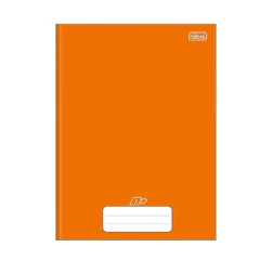 CADERNO BROCHURA 48F. LARANJA TILIBRA