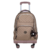 MOCHILA RODINHA MARROM KK2584-G KIKA