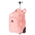Imagem do MOCHILA DE RODINHA CAR 2C ROL METAL ROSA SESTINI