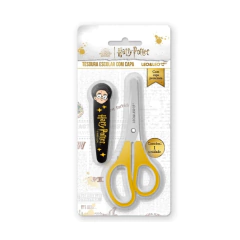 TESOURA ESCOLAR COM CAPA HARRY POTTER 10213 LETRON