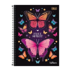 CADERNO 20 MATERIAS BLOOM TILIBRA