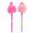 CANETA EM GEL C\ POMPOM BARBIE TRIS
