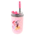 COPO COM CANUDO 300ML PRINCESAS ZC
